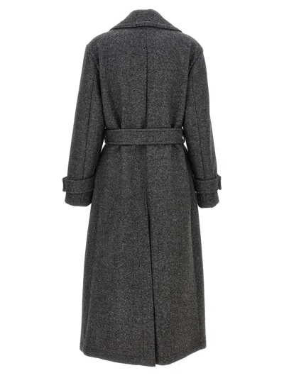 Shop Pinko Coats In Gray