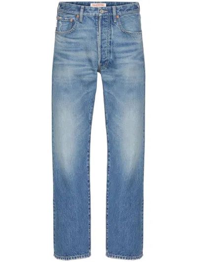 Shop Valentino Garavani Jeans In Blue