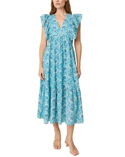 Rhode Tasha Midi Dress In Blue