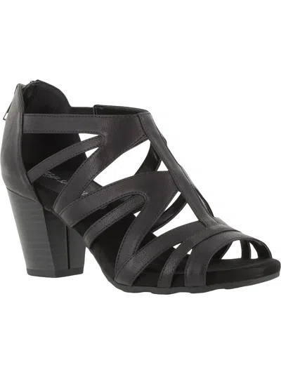 EASY STREET AMAZE WOMENS FAUX LEATHER GLADIATOR DRESS SANDALS 