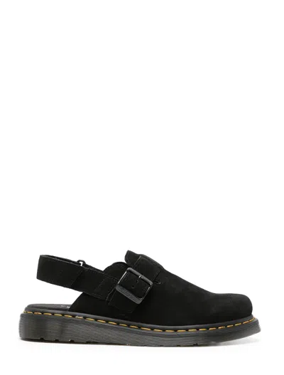 Dr. Martens' Black Isham Desert Oasis Suede Mules