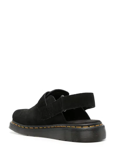 Dr. Martens' Black Isham Desert Oasis Suede Mules