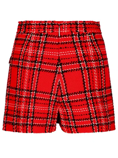Msgm Fringed Mini Skirt Pockets