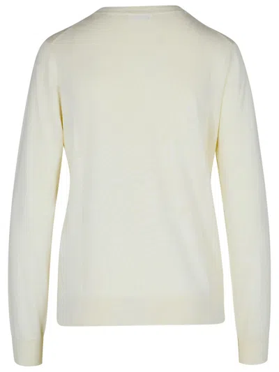 P.a.r.o.s.h 'linfa' Cream Wool Blend Cardigan