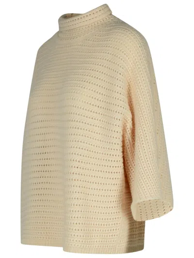 Puro Tatto Ivory Cashmere Cape