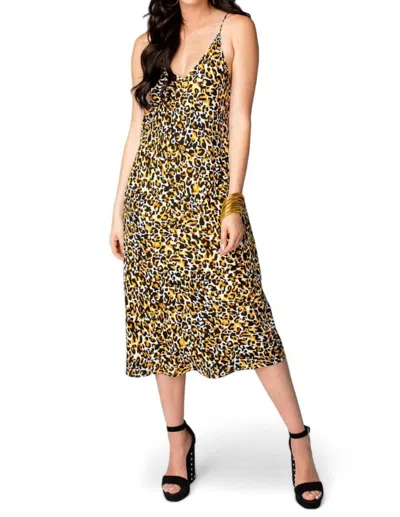 Buddylove Tiff Midi Slip Dress In Alleycat In Multi