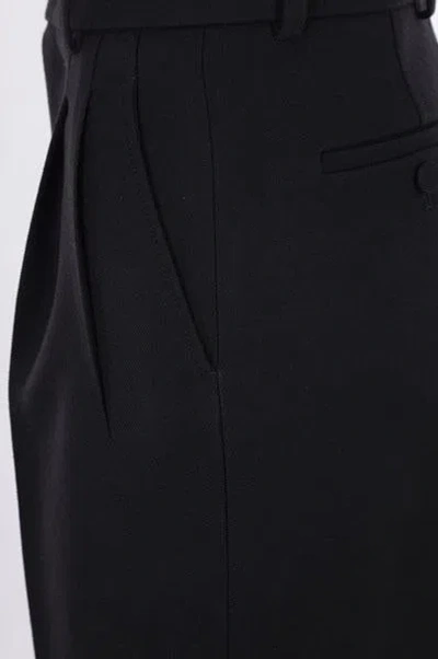 Shop Gucci Trousers In Black