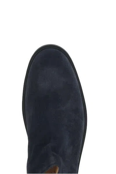 Shop Tod's Boots In Blue