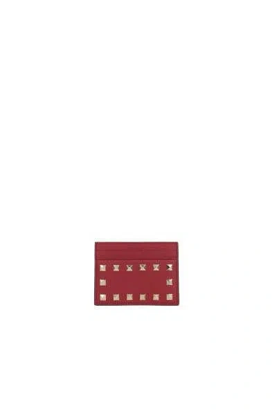 Shop Valentino Garavani Wallets In Valentine Red