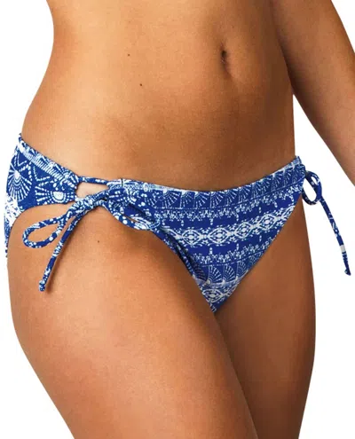Raisins Women's Moderate Bikini Bottom In Tahiti Tide In Multi