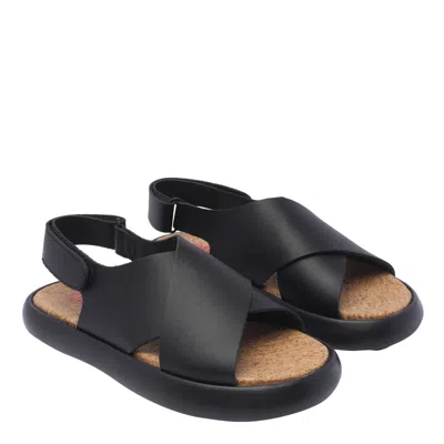 Shop Camper Sandals In Black