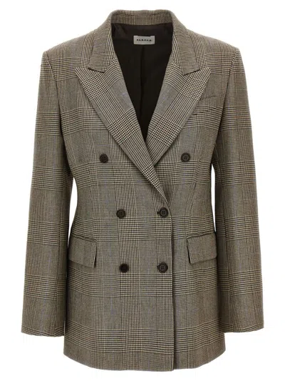 Shop P.a.r.o.s.h . 'relax' Blazer In Beige