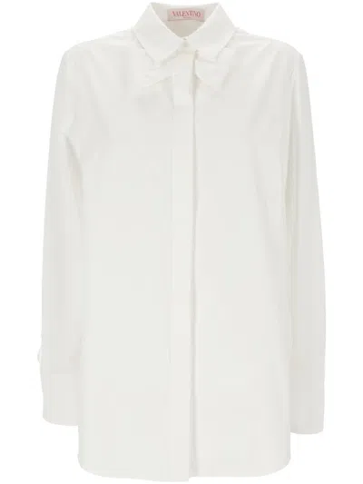 Shop Valentino Pap Shirts In White