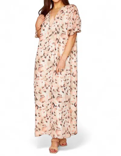 BUDDYLOVE PAMELA CAFTAN MAXI DRESS IN SHELL 