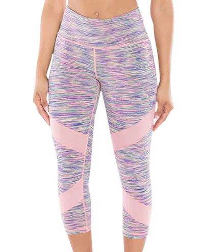 Tlf Apparel Space Edge Capri Leggings In Cake In Multi
