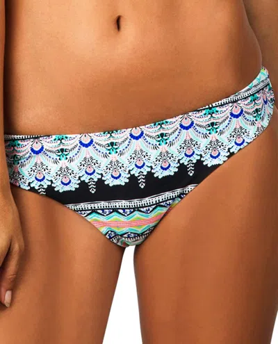 Raisins Women's Brazilian Bikini Bottom In Barbados Bound In Multi