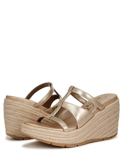 Blowfish Women's Bahia Rope Sandal In Gold In Gold