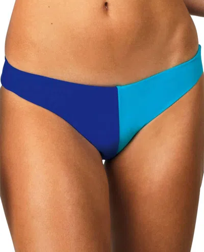 Raisins Moderate Bikini Bottom In Santa Cruz Blue In Multi