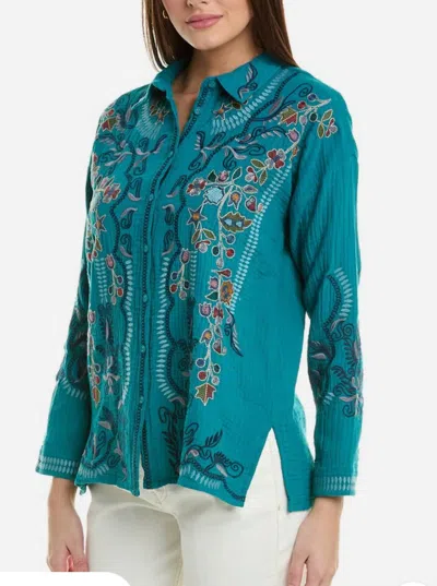 Johnny Was Merrick Blouse In Pink