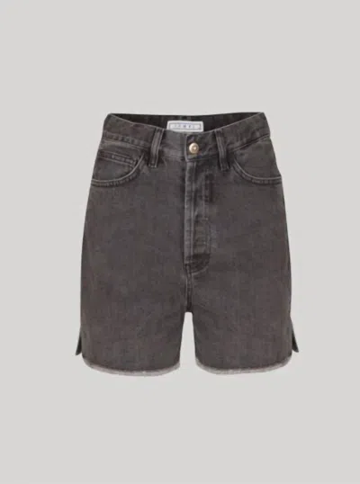 In The Mood For Love Rachel Shorts In Charcoal In Pink