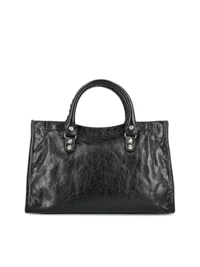 Shop Balenciaga Handbags In Black