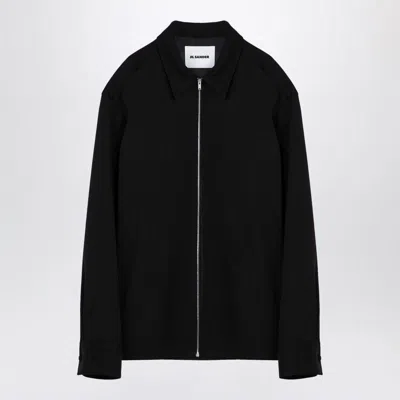 JIL SANDER JIL SANDER SHIRT JACKET WITH ZIP 