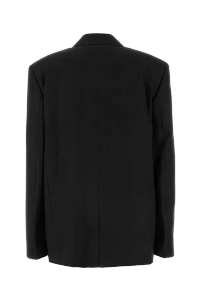 Shop Alexander Wang Jackets And Vests In Black