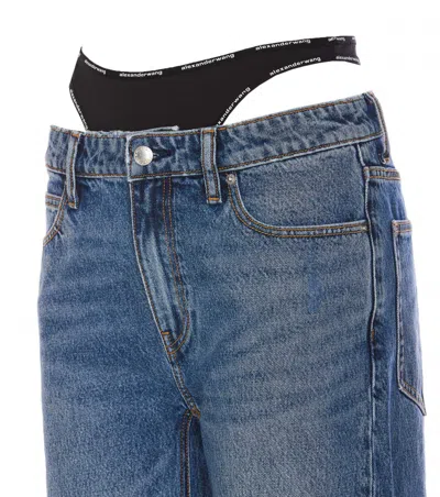 Shop Alexander Wang Jeans In Blue