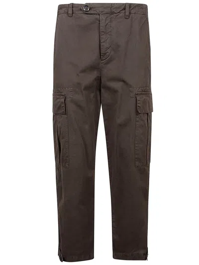 Shop Pinko Trousers In Marrone/caffe