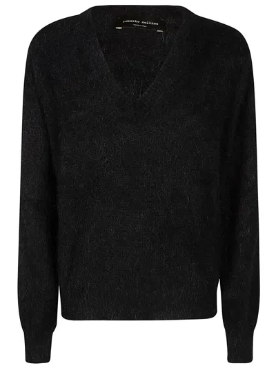 Roberto Collina Scollo A V Over In Black