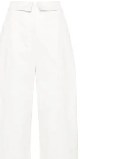 Shop Alberta Ferretti Trousers