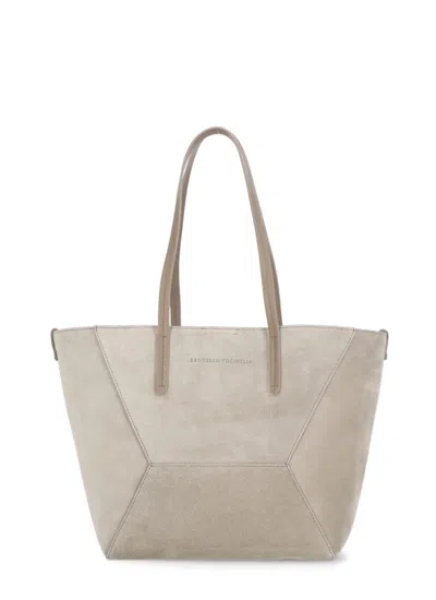 Shop Brunello Cucinelli Bags.. Beige