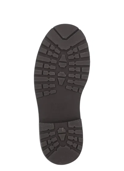 Brunello Cucinelli Bead-embellished Leather Chelsea Boots In Black