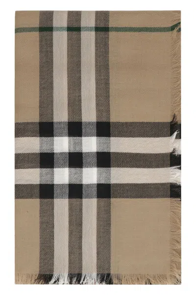 BURBERRY BURBERRY CHECK MOTIF SCARF 