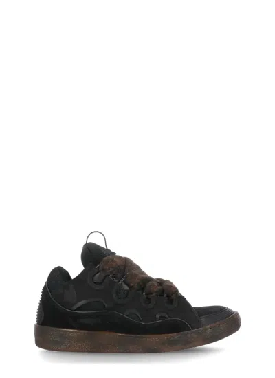 Shop Lanvin Sneakers Black