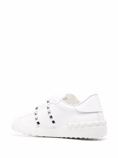 Shop Valentino Garavani Sneakers In White