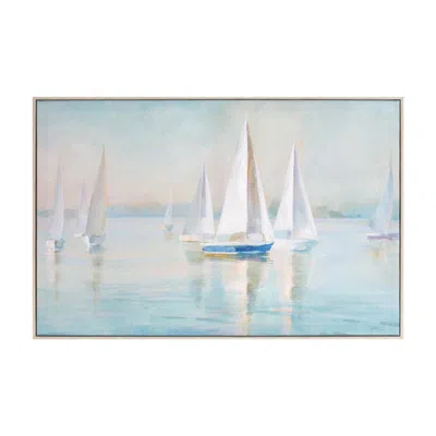 Houzbling Sail Boat Print 23.5"l X 15.25"h Plastic/mdf