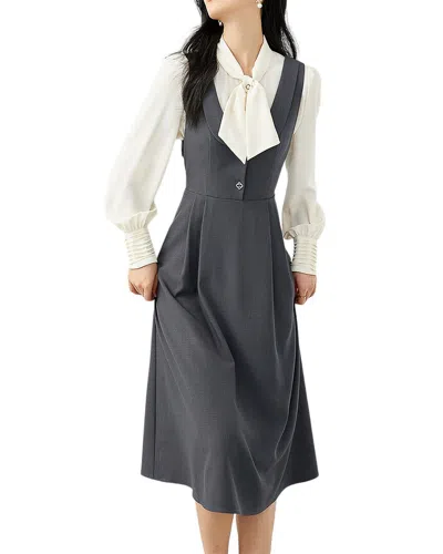 Ounixue Dress In Grey