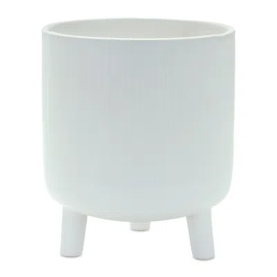 Houzbling Pot W/legs 6"d X 7"h Dolomite