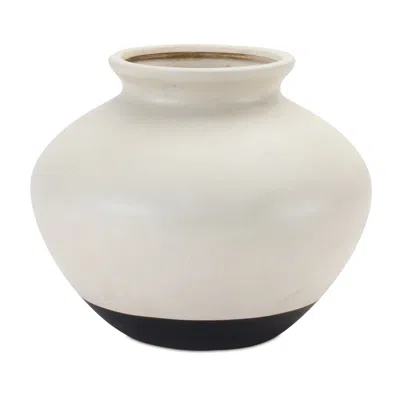 Houzbling Pot 9"d X 7.5"h Ceramic