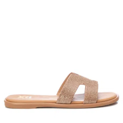 Xti Women's Flat Sandals In Nude In Brown