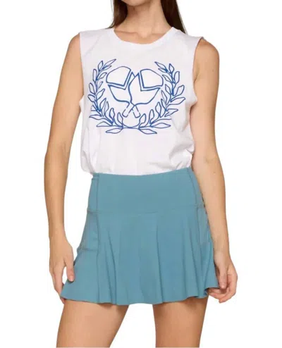Psundays Victory Muscle Tank In White In White