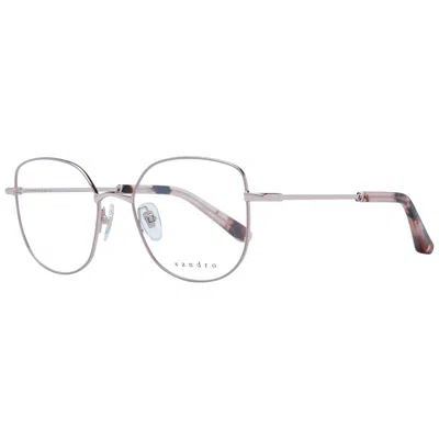 Sandro Rose Gold Women Optical Frames In Multi