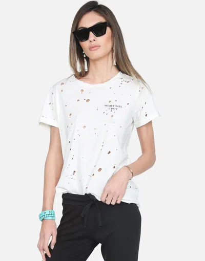 Lauren Moshi Limp Heart T-rex In White
