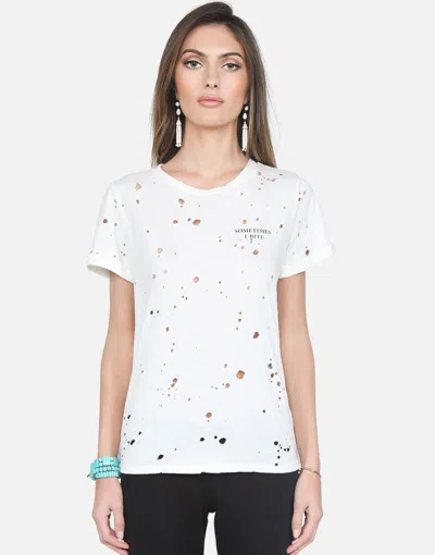 Lauren Moshi Limp Heart T-rex In White