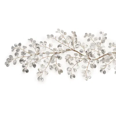 Houzbling Silver Dollar Garland 4'l Polyester