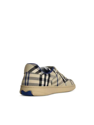 Burberry Terrace Low-top Sneakers In Yellow