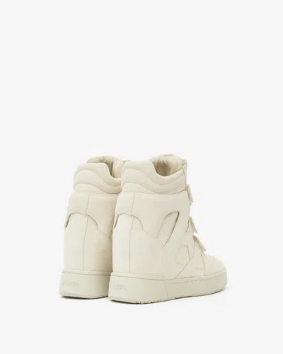 Isabel Marant Im3 Hidden-wedge Sneakers In Chalk
