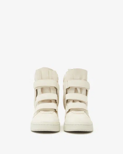 Isabel Marant Im3 Hidden-wedge Sneakers In Chalk
