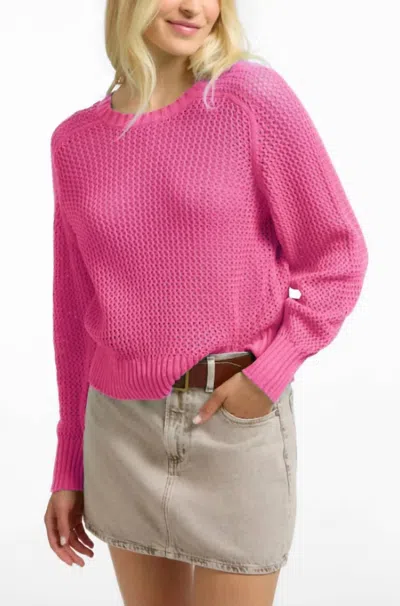 525 AMERICA MARGOT SWEATER IN 0RCHID 